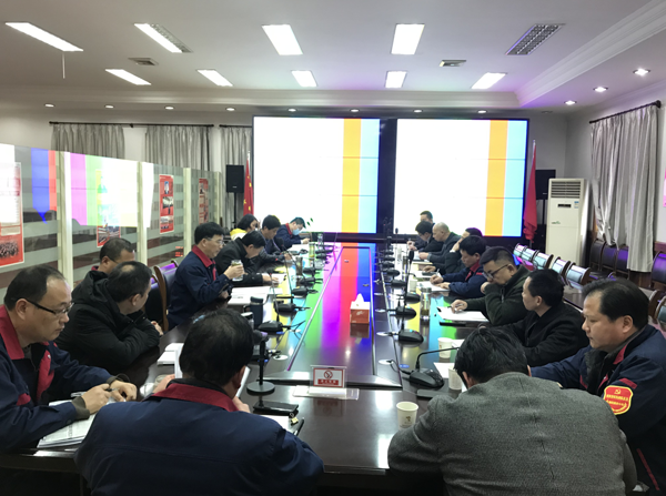 2138cn太阳集团召开会议传达集团公司党建工作会议、纪检工作会议精神