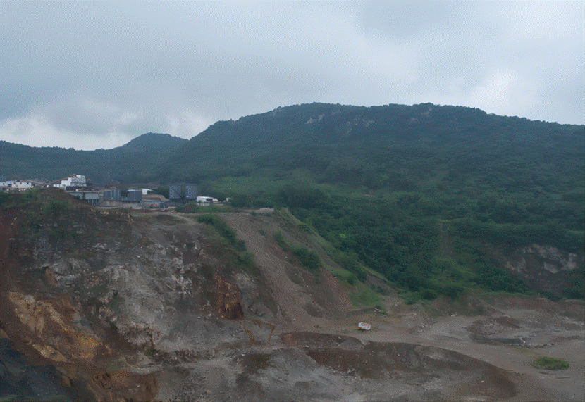 铜山、前山露天采坑复垦项目完成 铜山、前山露天采坑复垦项目完成